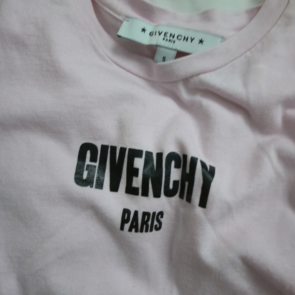 Kids Pink Givenchy Tee size 5